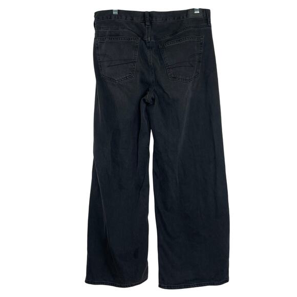 American Eagle Low Rise Skater Black Denim Jeans size 10 Short - Picture 6 of 15